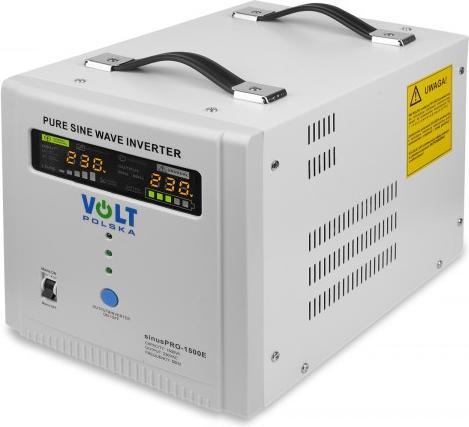Produktbild Volt Polska SINUS PRO UPS 1500E 12V 20A (1500 VA, 1050 W, Line-Interaktiv USV)