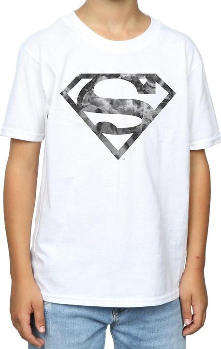 Actual product image Boys Superman Marble Logo T-Shirt (140, 146)