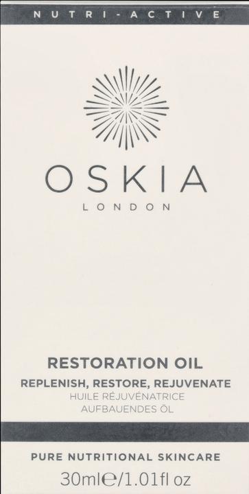 Actual product image Oskia Restoration Oil (30 ml, Face oil)