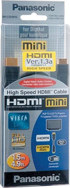 Produktbild Panasonic Mini HDMI - HDMI (1.50 m, HDMI)