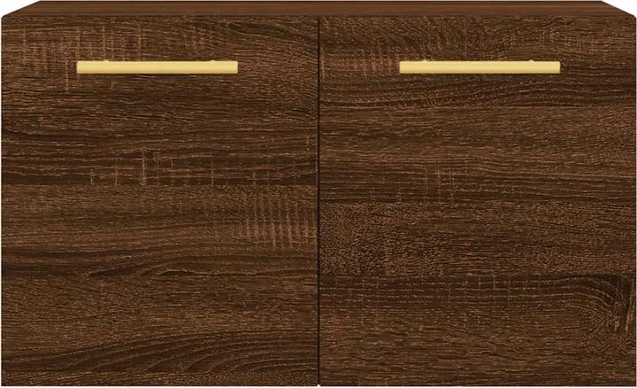Image du produit VidaXL Wandschrank Braun Eichen-Optik 60x36,5x35cm Holzwerkstoff (60 x 36,5 x 35 cm)