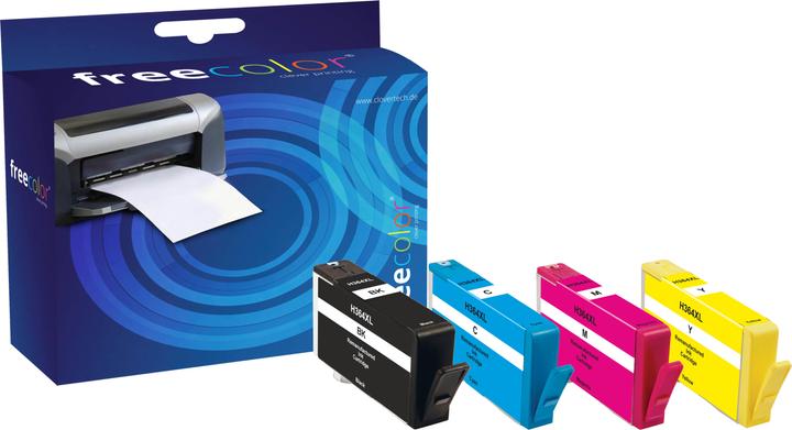Freecolor HP684EE-INK4-FRC, 4 pc(s), Multi pack (M, B, Y, C)