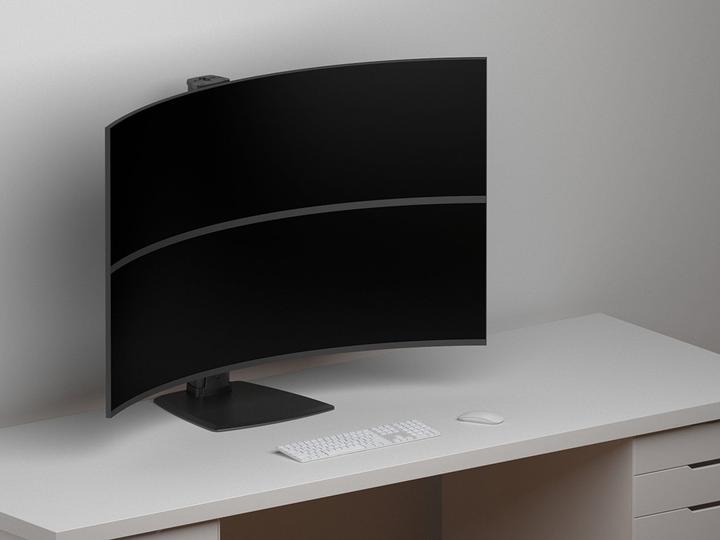 Actual product image Multibrackets Monitor holder Dual 32-50", black, vertical (Table, 50")