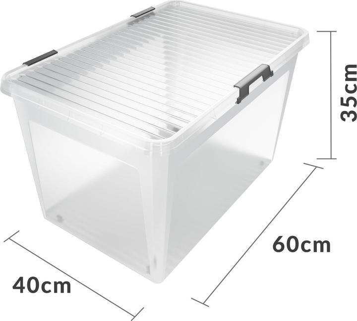 Image du produit Deuba Aufbewahrungsbox (60 x 40 x 17 cm, 24 l)
