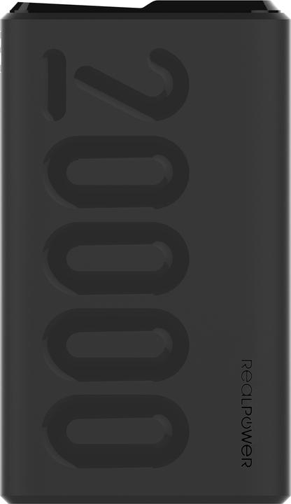 Actual product image RealPower PB-20000 PD+ (20000 mAh, 18 W, 74 Wh)