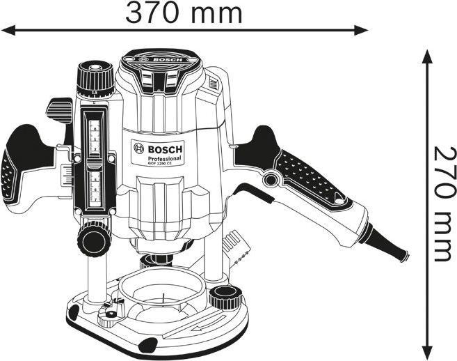 Productafbeelding Bosch Professional Gof 1250 Ce