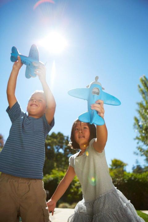Immagine prodotto Green Toys Aeroplano giocattolo verde-blu