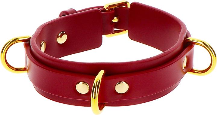 Productafbeelding Taboom Red Line Vegan D-Ring Halsband Deluxe