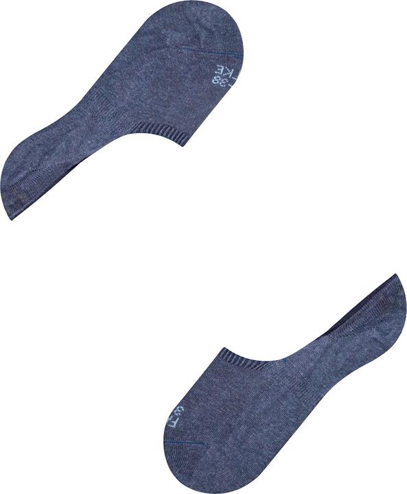 Image du produit Falke Step (Lot de 3) Protège-pieds, couleur 6127 navy mel., taille 41-42 (Une unité par pack, 41 - 42)