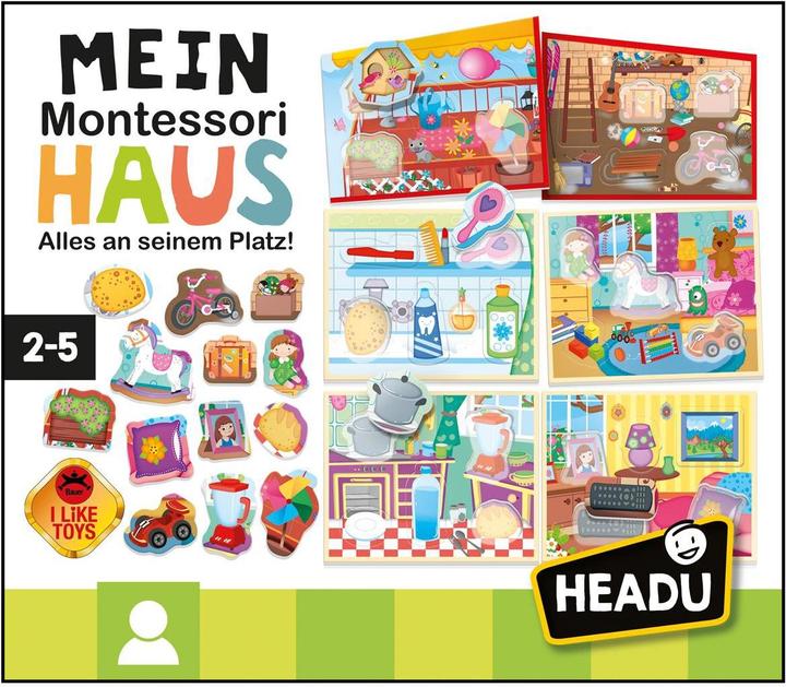 Actual product image Headup Games Headu - My Montessori House - Everything in its place! (German)