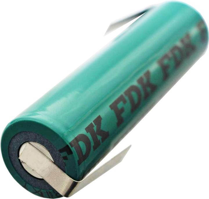 Immagine prodotto FDK Akku HR-4/3FAU mit Lötfahne Z-Form (1 pz., 4500 mAh, Batteria + Caricabatterie)