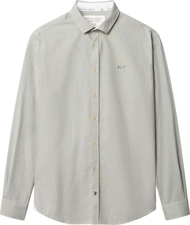 Colours & Sons Langarmhemd Shirt-Soft Oxford