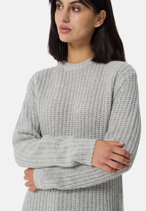 Image du produit Cash-Mere Grobgestrickter Wolle Kaschmir Rundhals Pullover (XS)