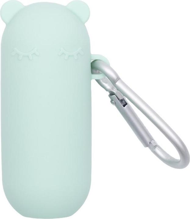 Image du produit We Might Be Tiny Paille Keepie "Bear" & Bendie, vert menthe (1 x)