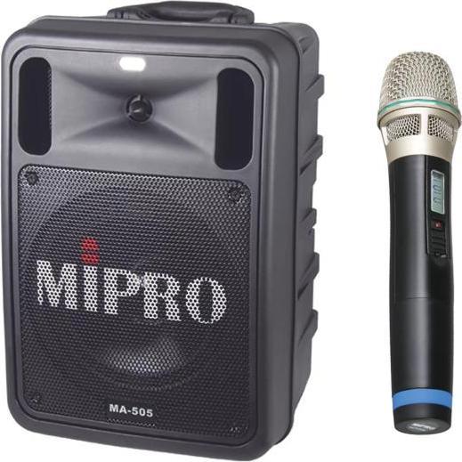 Mipro MA-505R2 Lautsprecher mit Handsender-Mikrofon (Aktiv, 1x 100 W)