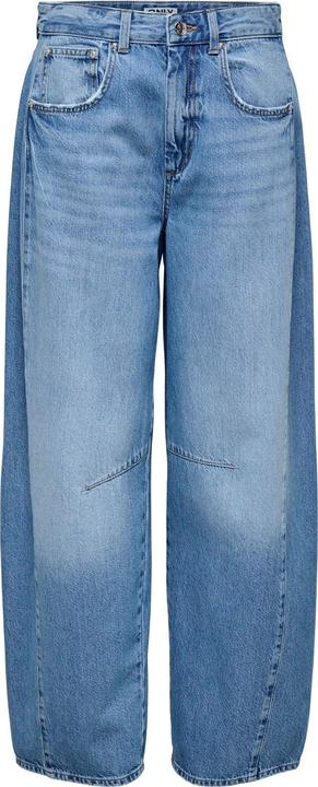Actual product image Only ONLHORSESHOE Mittlere Taille Barrel Fit Jeans Jeans mit weitem Bein (25)