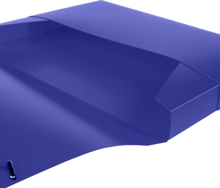 Image du produit Idena Classeur A4 élastique PP translucide bleu (A4, 1 x)