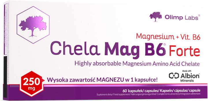 Olimp Sport Nutrition Chela-Mag B6 Forte (60 Caps.) (60 Stück, Kapseln)