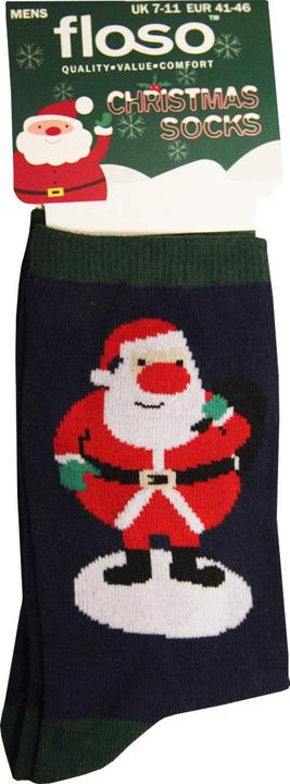 Produktbild Floso Weihnachtsmann Weihnachtssocken (40.5 - 45.5)