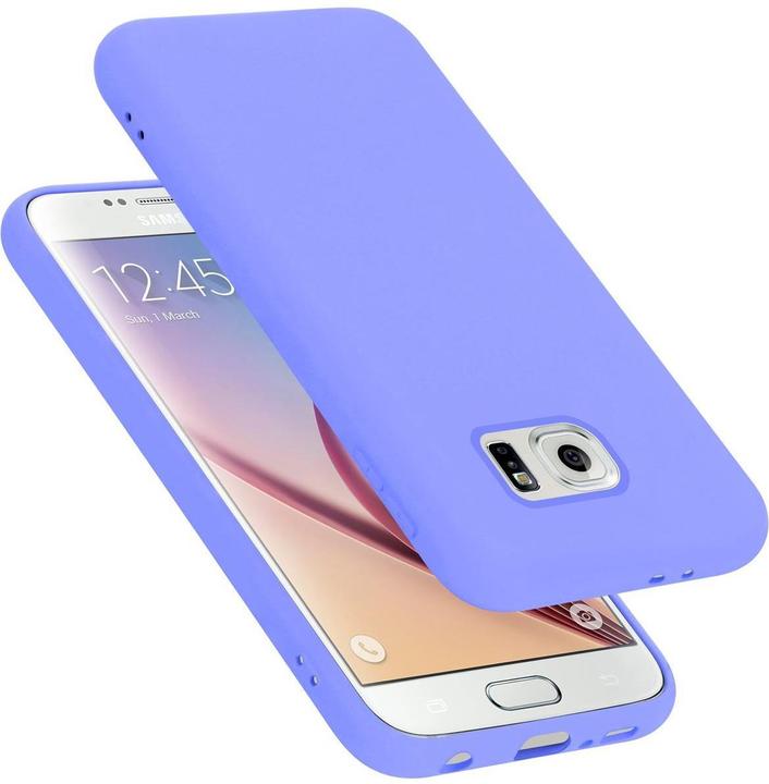 Immagine prodotto Cadorabo Copertura della cassa del silicone liquido TPU (Samsung Galaxy S6)