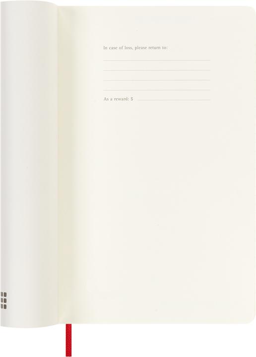 Immagine prodotto Moleskine WONK 25/26 LG SC Scha.Rot (13 x 21 cm, Inglese)