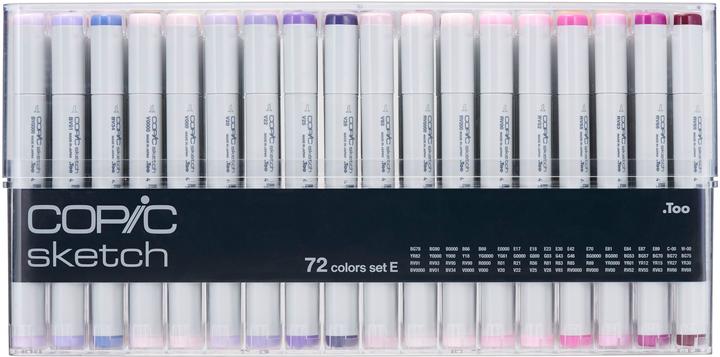 Produktbild Copic Sketch (Mehrfarbig, 72 x)