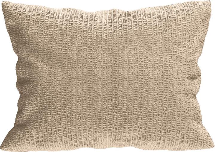 Produktbild Lotus Bettwaren Bettwäsche Satin Seersucker uni (Kopfkissenbezug, 65 x 65 cm)