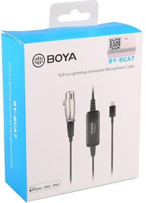 Image du produit Boya BY-BCA7 Câble microphone Lightning (6 m, Lightning)