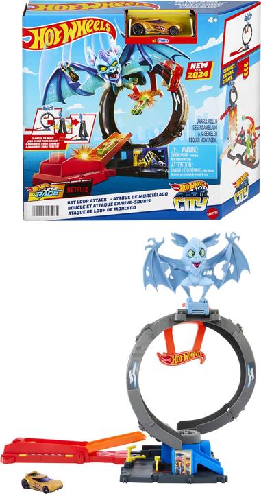 Produktbild Hot Wheels City Nemesis Bat vs Tire Shop