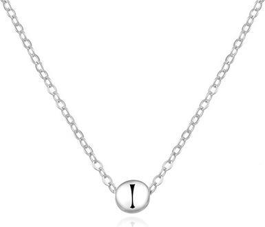 Beneto Minimalist silver necklace AGS1011 / 47 (L)