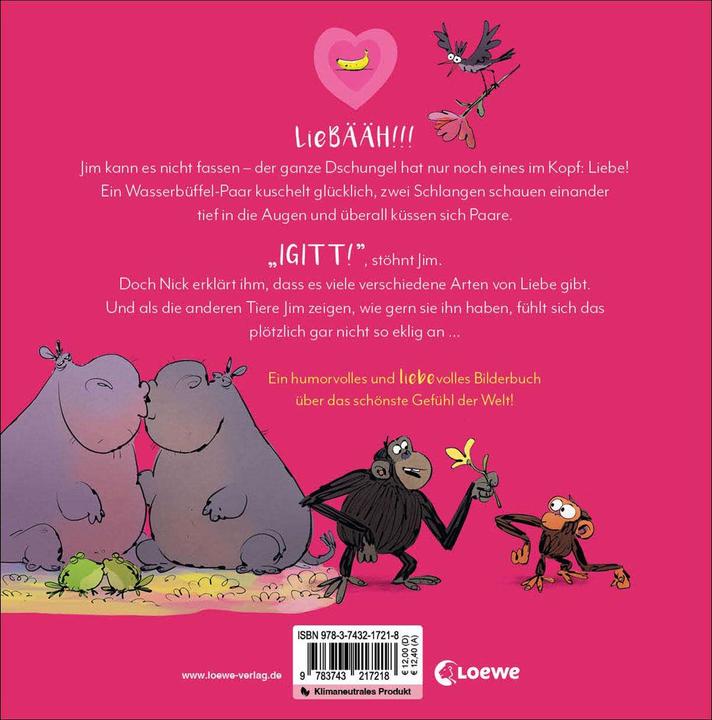 Immagine prodotto Loewe Schönen Valentinstag, Jim! (Tedesco, Suzanne Lang, Max Lang, 2024)