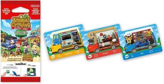 Produktbild Nintendo Animal Crossing: New Leaf amiibo cards (3 Stk.) (Switch)