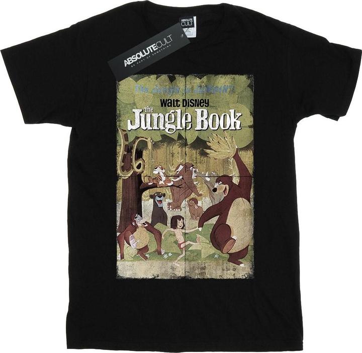 Produktbild Disney The Jungle Book Retro Poster TShirt Jungen (140, 146)