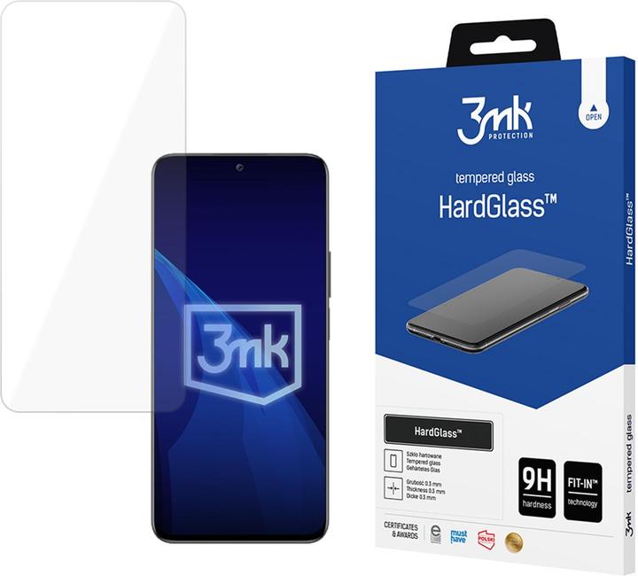 Produktbild 3MK Tempered glass HardGlassâ¢ for Honor 90 Lite (Honor 90 Lite)
