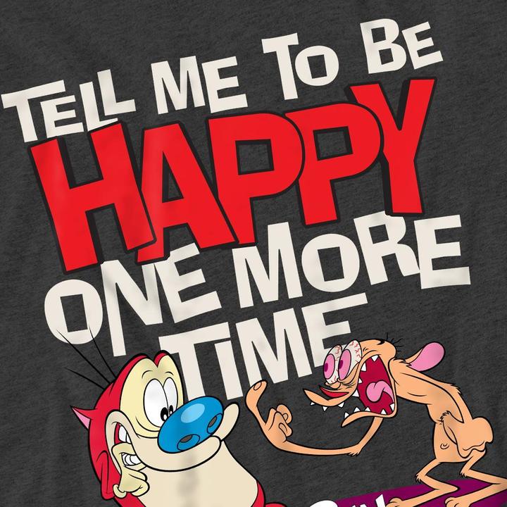 Produktbild Ren & Stimpy Tell Me To Be Happy TShirt (XL)
