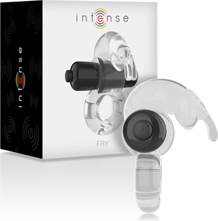 Actual product image Intense Fry Rechargeable And Vibrating Ring Clear