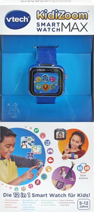 Actual product image VTech KidiZoom Smart Watch MAX blue