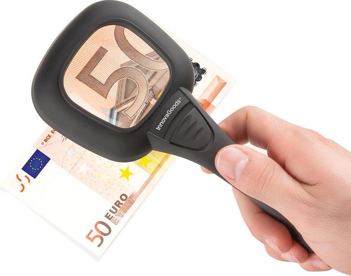 Produktbild InnovaGoods Lupe mit LED und UV-Licht Magiolet