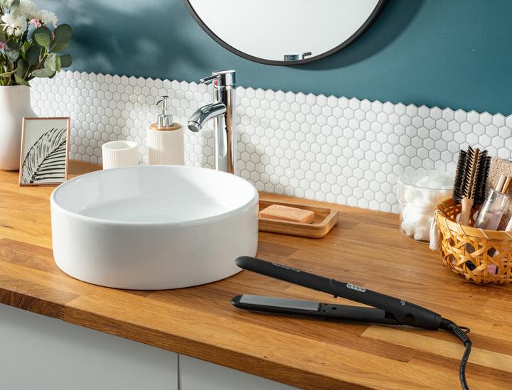 Produktbild Rowenta SF1810 Express Style schwarz / silber (Glätteisen)