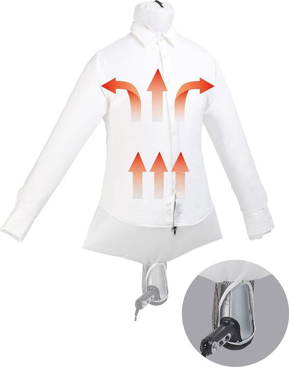 Actual product image Sichler 2in1 Travel Ironing Doll with Hair Dryer Hanger