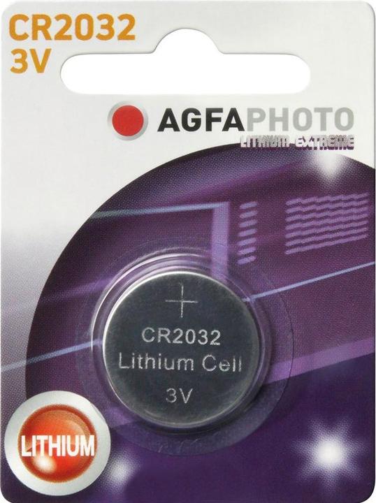 Produktbild AGFAPHOTO Lithium CR2032 3V (1 Stk., CR2032, 210 mAh)