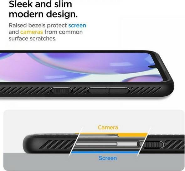 Image du produit Spigen Coque arrière Liquid Air Galaxy A33 Noir mat (Samsung Galaxy A33 5G)