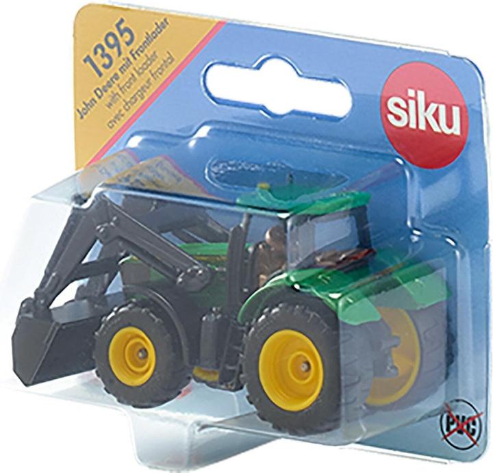 Actual product image Siku John Deere with front loader