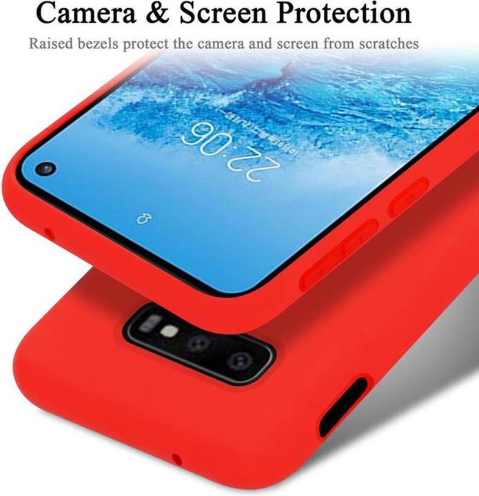 Actual product image Cadorabo TPU Liquid Silicone Case Cover (Samsung Galaxy S10e)