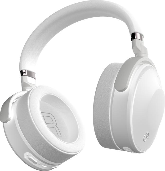 Immagine prodotto Yamaha Cuffie over-ear senza fili YH-E700A Bianco (ANC, 35 h, Senza fili, Cablato)