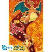 Image du produit GB Eye Pokemon - Type Feu (91,5 x 61 cm)