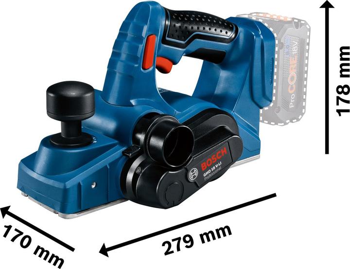 Produktbild Bosch Professional Gho 18v-Li