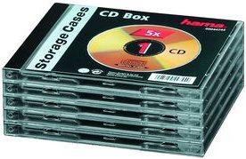 Actual product image Hama 1x5 CD box jewel case