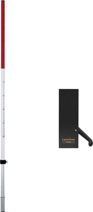 Actual product image Laserliner Flexi measuring rod 240 cm, red
