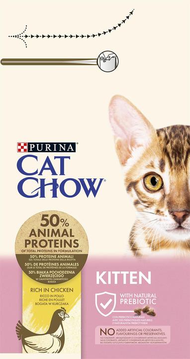 Produktbild Cat Chow Kitten 1,5kg (Welpe + Kitten, 1 Stk., 1500 g)